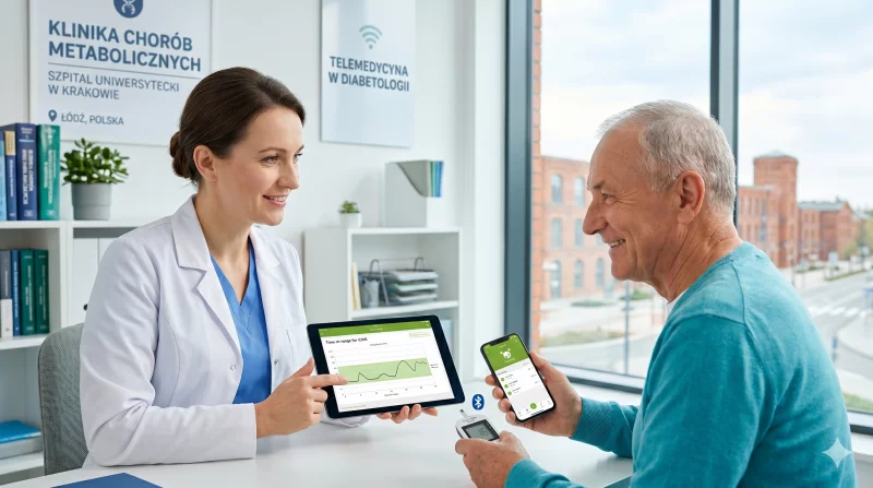 Telemedycyna w opiece nad pacjentem z chorobą przewlekłą – cukrzycą