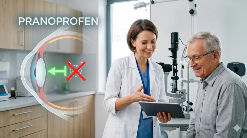 Pranoprofen w chorobach zapalnych oczu